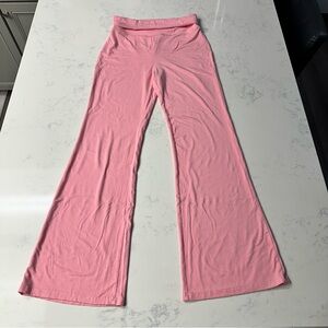 Pink Wide Leg Lounge Pants